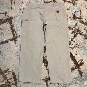 Carhartt B151 TAN Carpenter Pants Size 40x30 Khaki Workwear